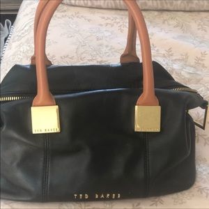 Ted Baker black leather bag!